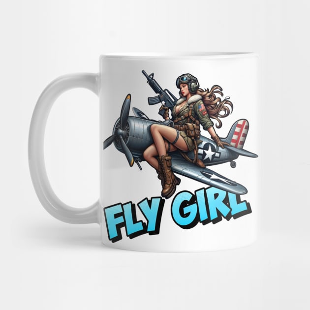 Fly Girl by Rawlifegraphic